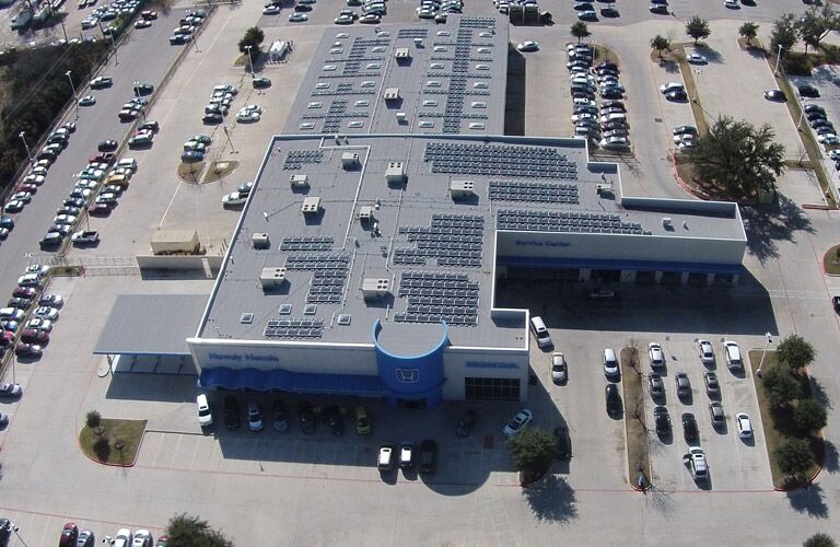 Howdy Honda solar panels
