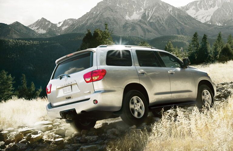 Driving Off Road on the 2017 Toyota Sequoia