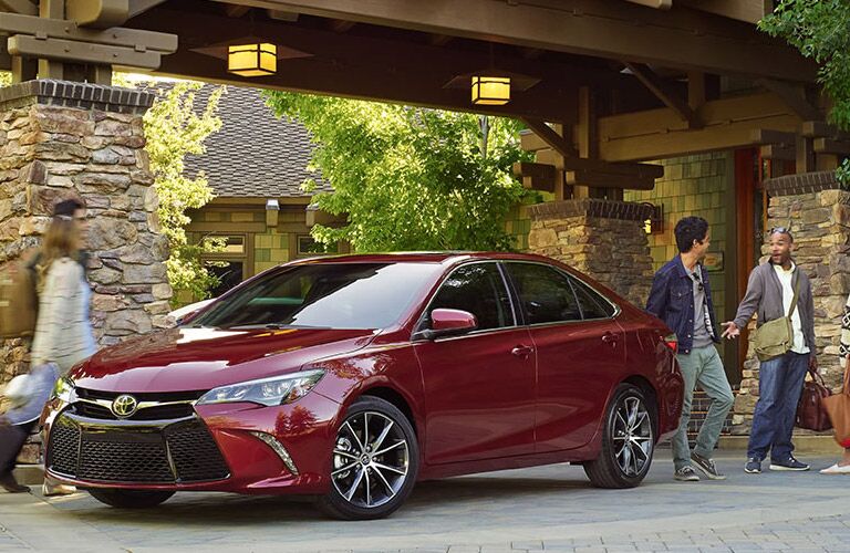 Red 2016 Toyota Camry