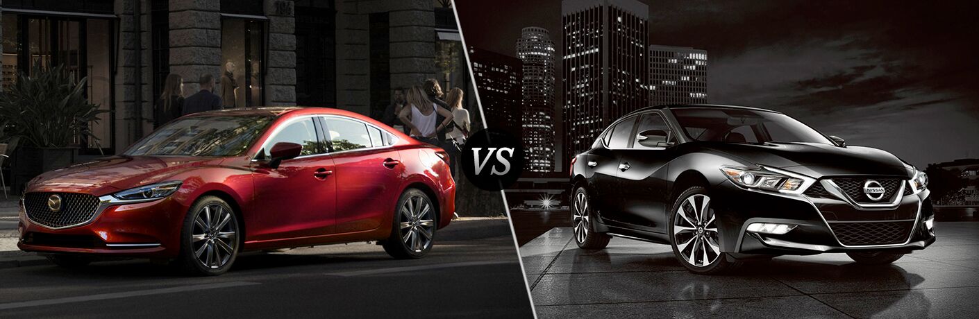 2018 mazda6 compared to 2018 nissan maxima