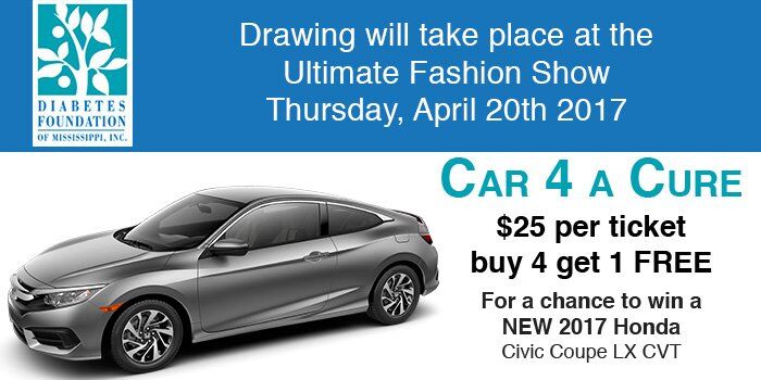 Car 4 a cure Honda Civic Raffle