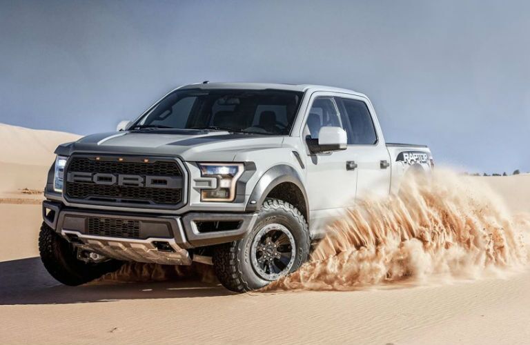 F-150 Raptor in Sand