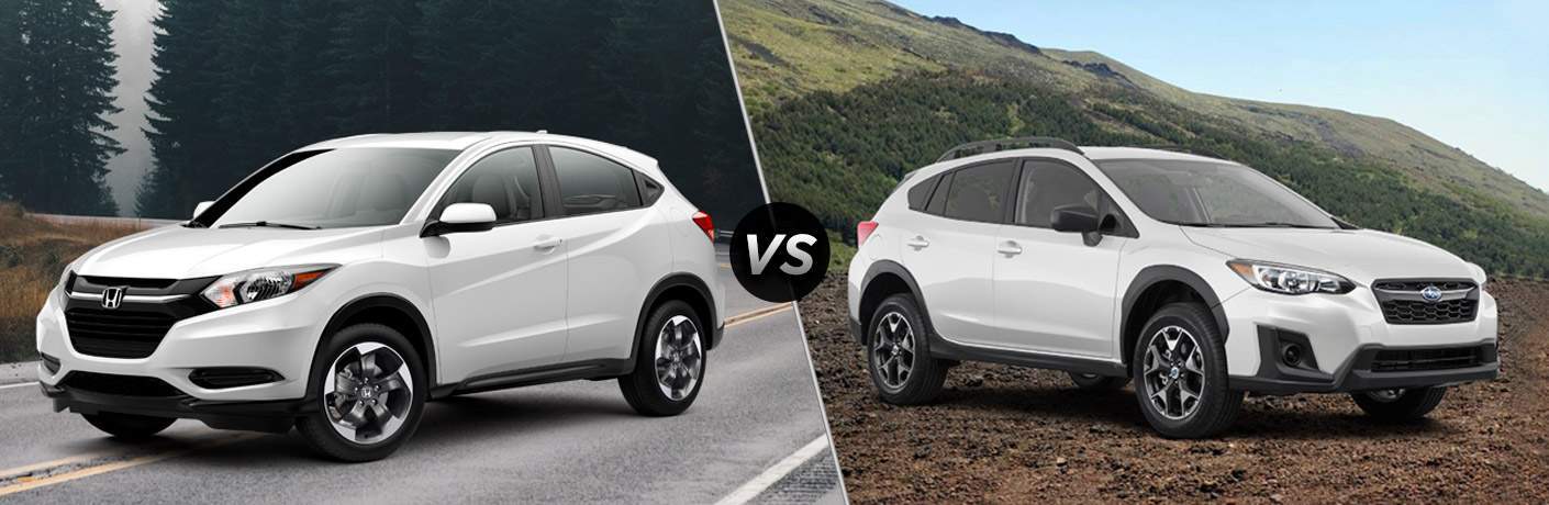 2018 Honda HR-V vs 2018 Subaru Crosstrek 2018 Honda HR-V vs 2018 Subaru Crosstrek