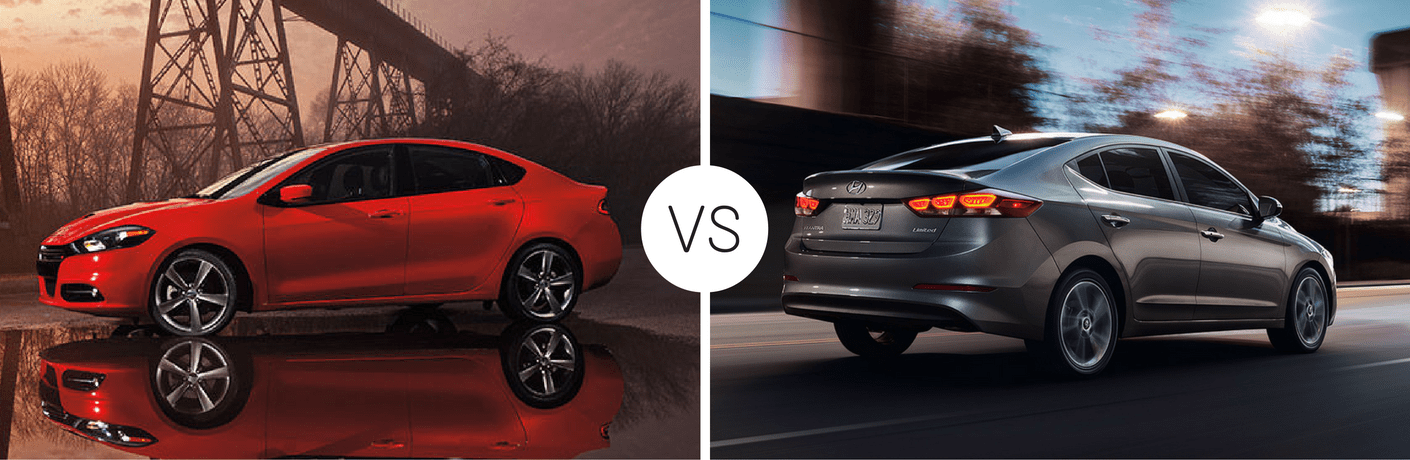 2016 Dodge Dart vs 2017 Hyundai Elantra