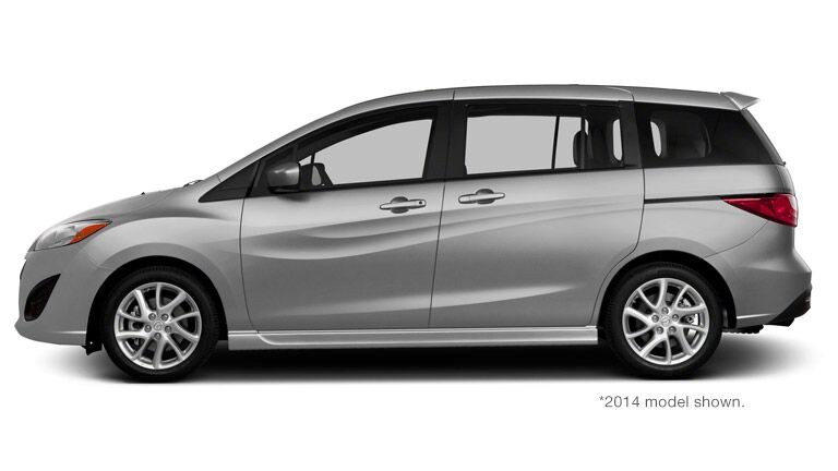 2015 Mazda 5 silver