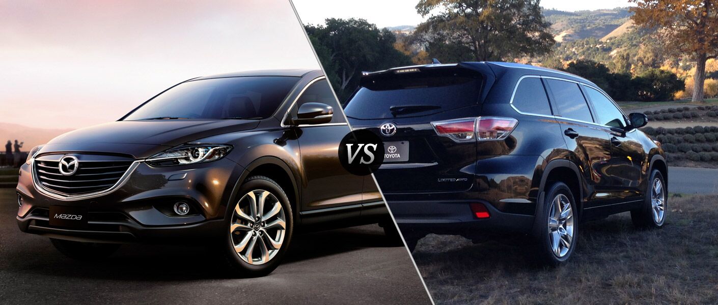 2014 Mazda CX-9 vs 2014 Toyota Highlander