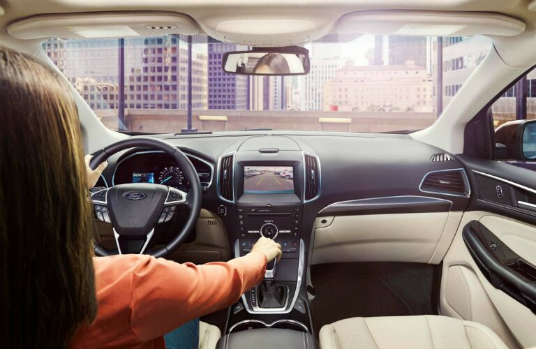 2017 ford edge with touchscreen display