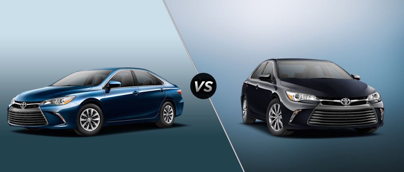 2016 Toyota Camry LE vs 2016 Toyota Camry XLE