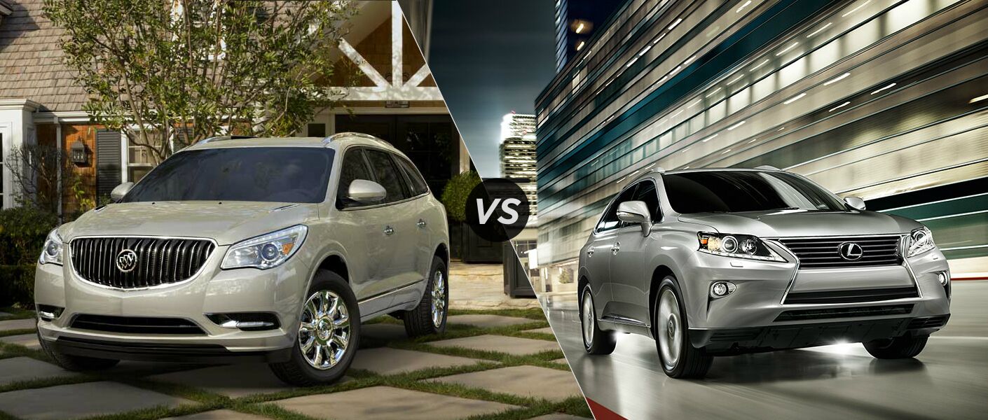 2015 Buick Enclave Vs 2015 Lexus Rx 350