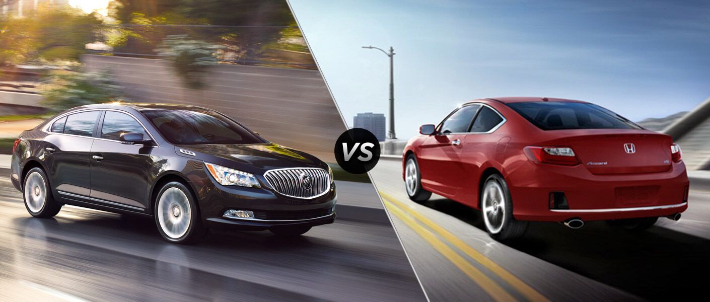 2015 Buick Lacrosse Vs 2015 Honda Accord Lx