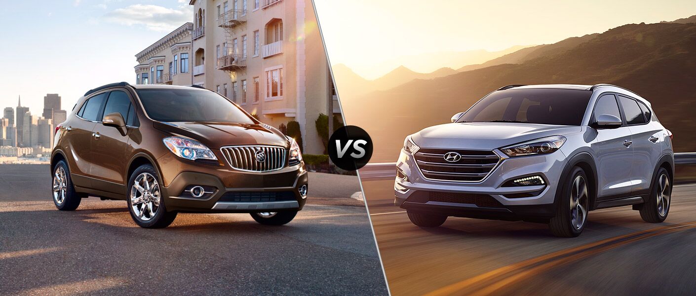 2016 Buick Encore vs 2016 Hyundai Tucson