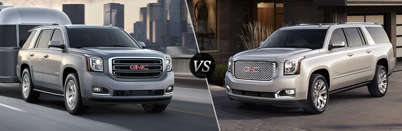 2016 GMC Yukon SLT vs 2016 GMC Yukon Denali