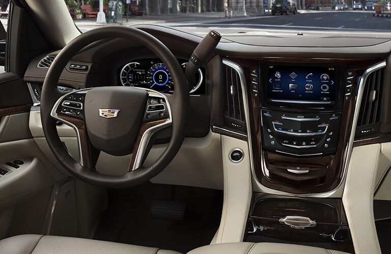 2017 Cadillac Escalade First Row Touchscreen Navigation