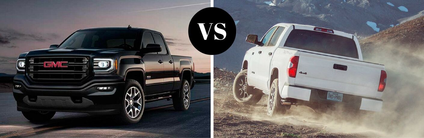 2017 GMC Sierra vs 2017 Toyota Tundra