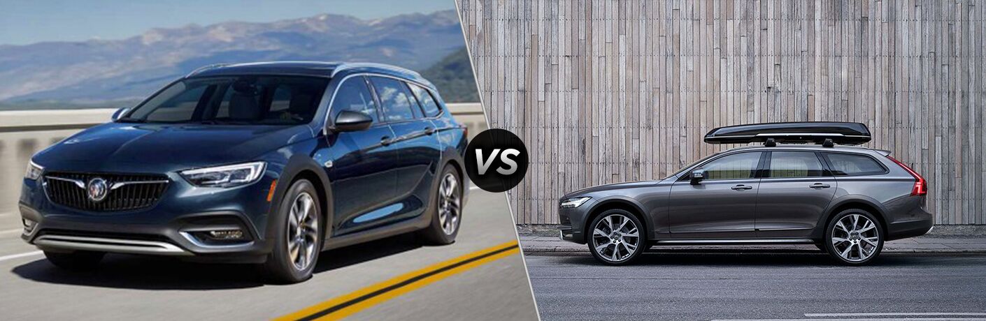 2018 Buick Regal Tourx Vs 2018 Volvo V90 Cross Country