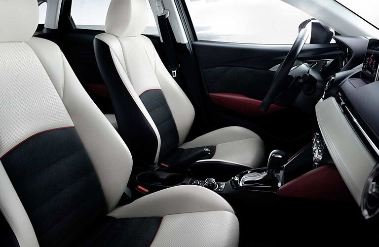 2017 Mazda CX-3 front interior seating space