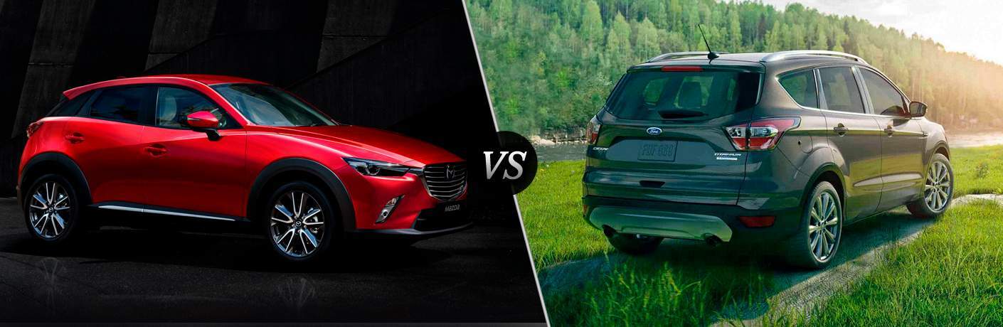 2018 Mazda Cx 3 Vs 2018 Ford Escape
