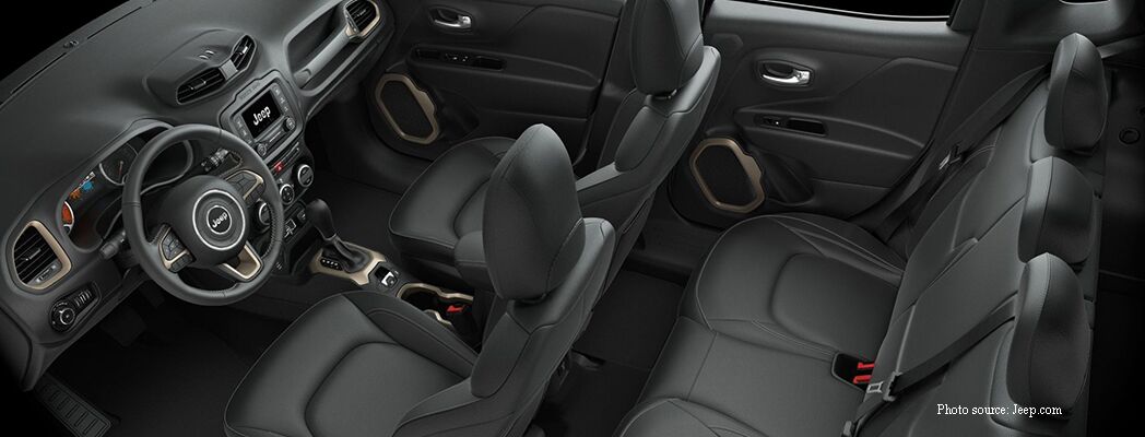 Jeep Renegade interior technology Kendall Jeep