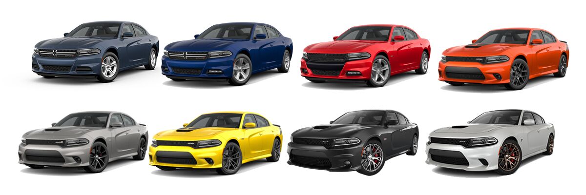 2017 Dodge Charger trims