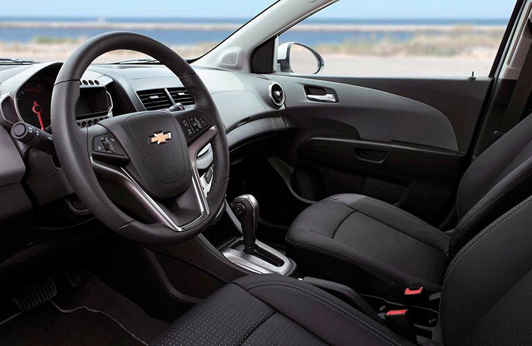 fine materials and space of the 2015 chevy sonic