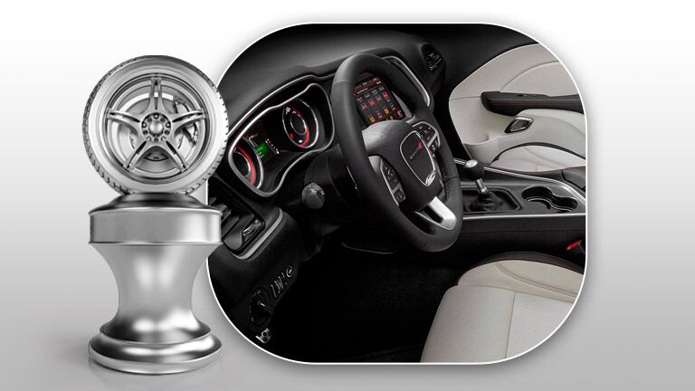 interior of the 2015 Dodge Challenger