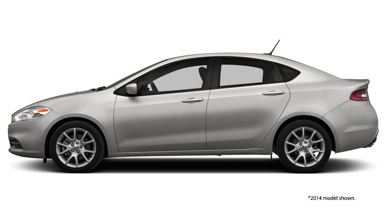 Silver Dodge Dart