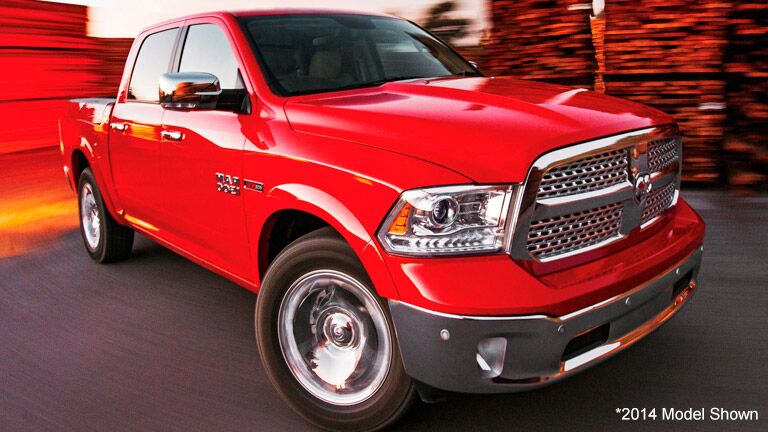 front exterior of the 2015 Ram 1500