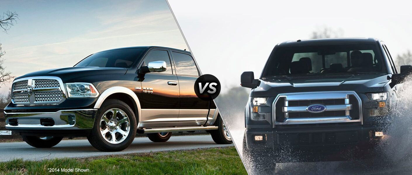 2015 Dodge Ram 1500 vs 2015 Ford F-150