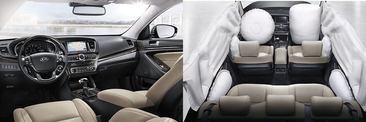 Kia Cadenza safety and interior