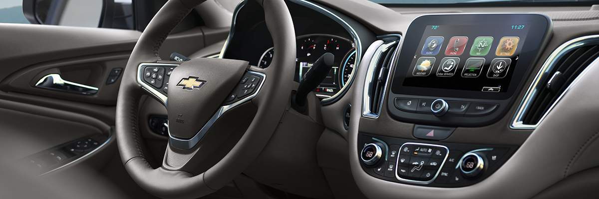 Chevy Malibu interior features