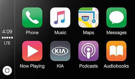 Kia Forte entertainment features
