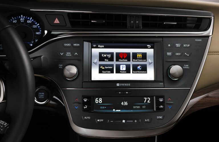 2015 toyota avalon interior view palo alto ca