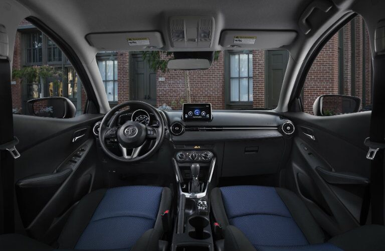 2017 Toyota Yaris iA dashboard