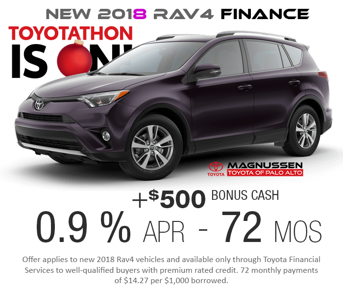 Toyota financing deals july 2018