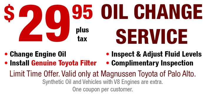 Oil Change Palo Alto