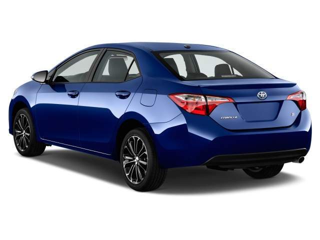2016 Toyota Corolla Rear View