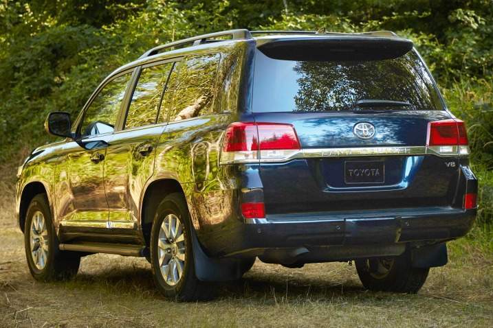 2016 Toyota Land Cruiser Rear View