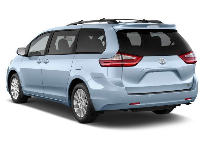 2016 Toyota Sienna Rear View