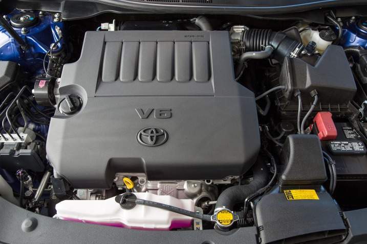2017 Toyota Camry Engine View