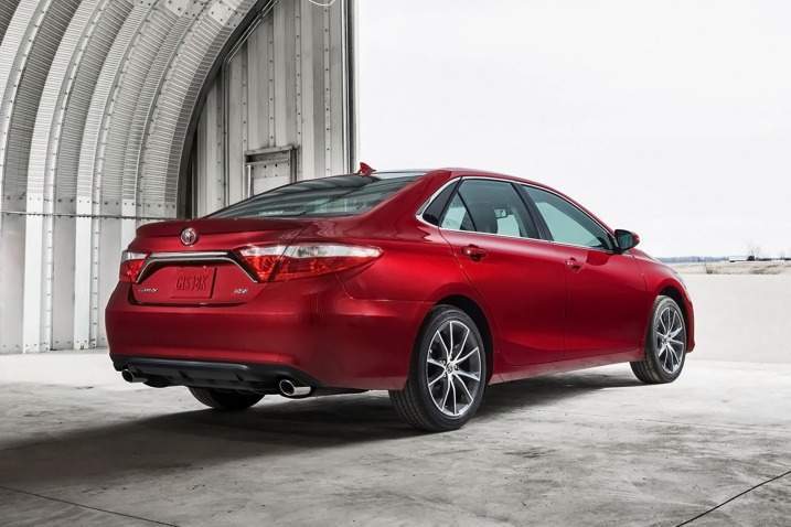 2017 Toyota Camry Rear View