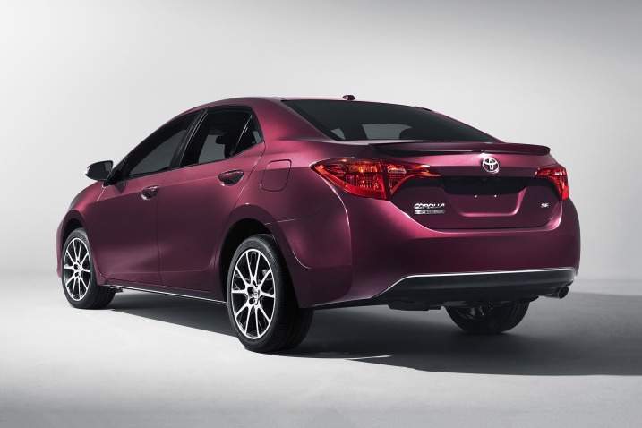 2017 Toyota Corolla Rear View