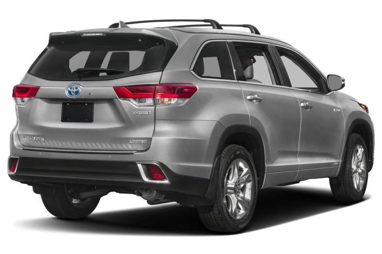 2017 Toyota Highlander Hybrid Rear View
