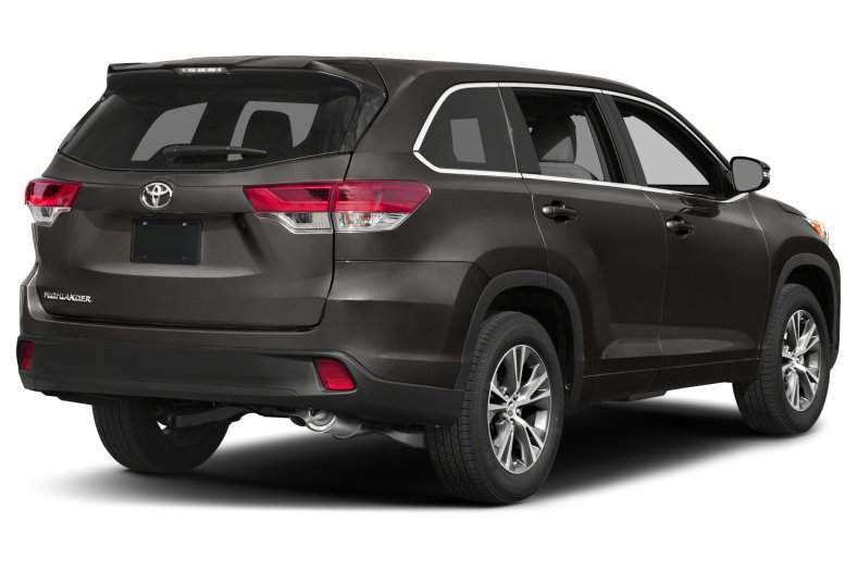 2017 Toyota Highlander Rear View