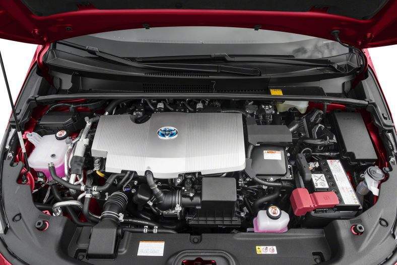 2017 Toyota Prius Prime Engine View
