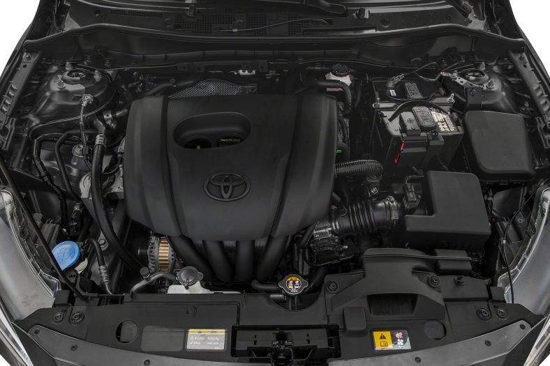 2017 Toyota Yaris iA Engine View