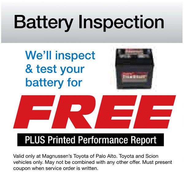 Car inspection discount coupons