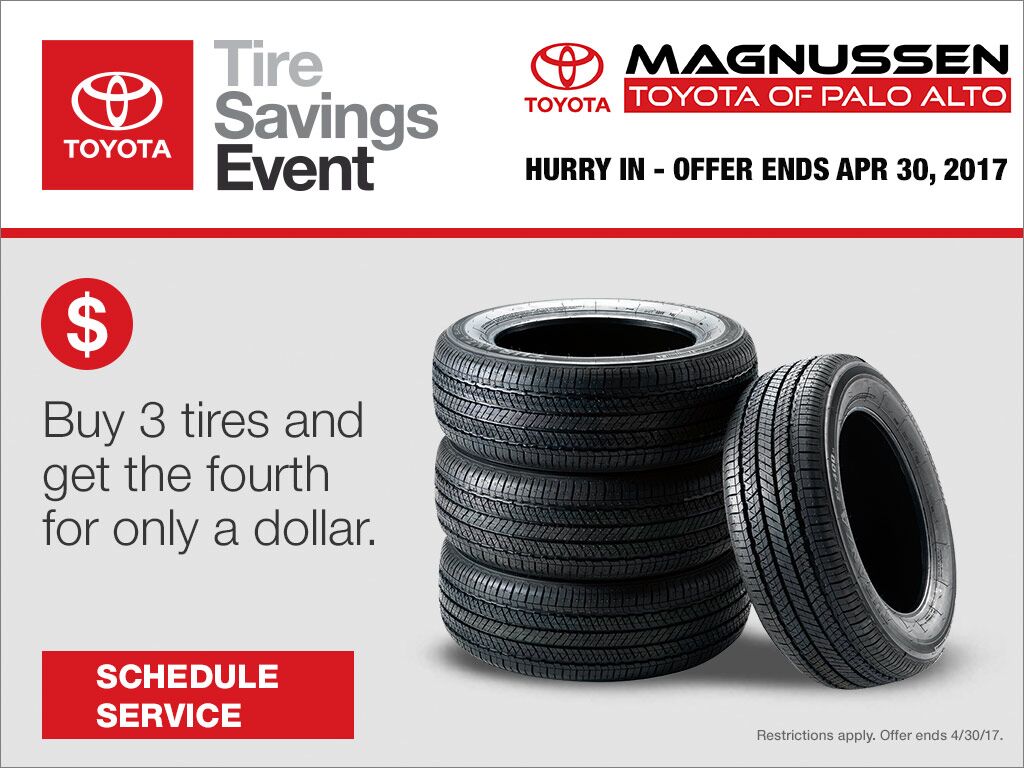 Toyota tire coupons