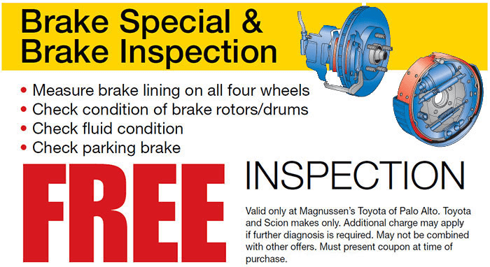 Car inspection discount coupons
