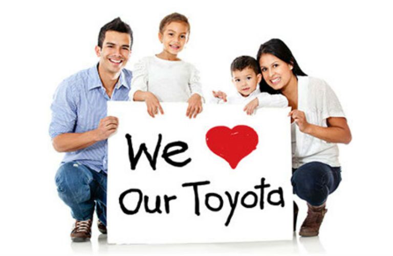 family who loves Toyota