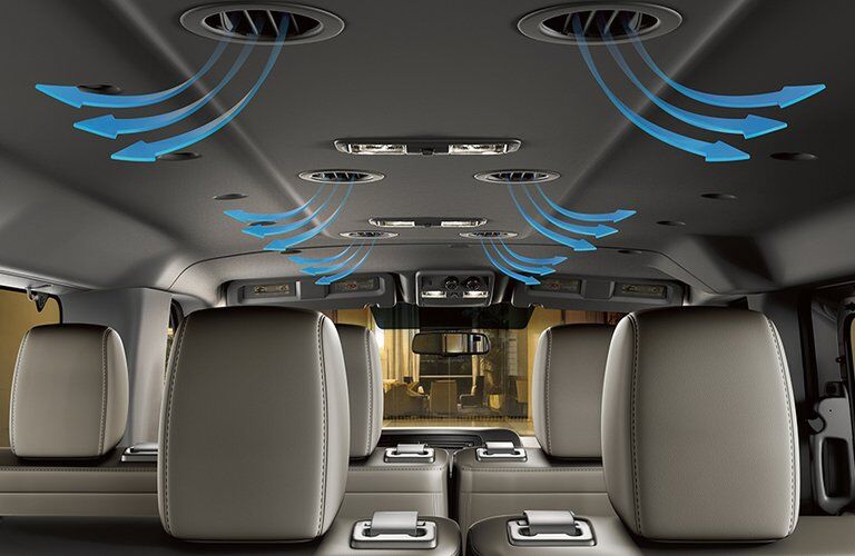 2017 Nissan NV Passenger Air Vents